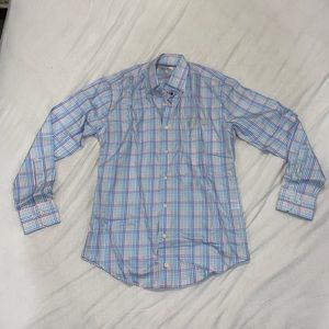Peter Millar multi colored dress shirt